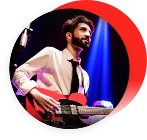 Luca Zolkwer, profesor de guitarra